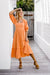The Ayla Dress - Apricot - Sparrow & Finch Boutique