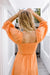 The Ayla Dress - Apricot - Sparrow & Finch Boutique