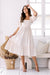 The Ayla Dress - Cream - Sparrow & Finch Boutique
