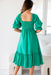 The Ayla Dress - Emerald Green - Sparrow & Finch Boutique