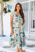 The Bailey Dress - Mediterranean Oasis - Sparrow & Finch Boutique