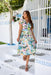 The Bailey Dress - Mediterranean Oasis - Sparrow & Finch Boutique