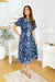 The Bellona Dress - Mystic Tide - Sparrow & Finch Boutique
