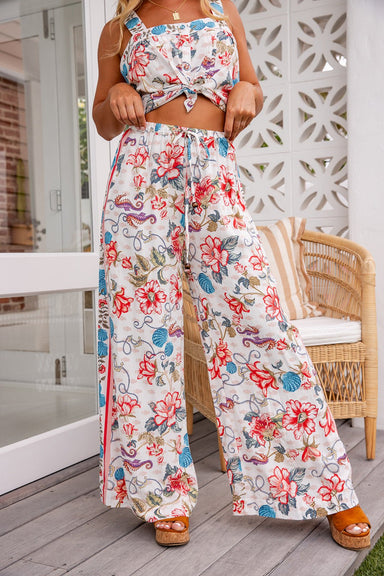 The Betty Pants - Coastal Blooms - Sparrow & Finch Boutique