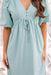 The Brielle Dress - Sweet Blue - Sparrow & Finch Boutique