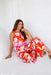 The Cadenza Jumpsuit - Sun - kissed Blooms - Sparrow & Finch Boutique