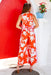 The Cadenza Jumpsuit - Sun - kissed Blooms - Sparrow & Finch Boutique