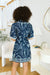 The Caelia Dress - Mystic Tide - Sparrow & Finch Boutique
