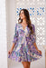 The Cassia Dress - Periwinkle - Sparrow & Finch Boutique
