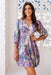 The Cassia Dress - Periwinkle - Sparrow & Finch Boutique