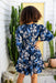 The Cassia Dress - Prussian Blue Floral - Sparrow & Finch Boutique