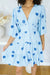 The Cassia Dress - Sky Blue Majora - Sparrow & Finch Boutique