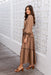 The Catiana Dress - Russet - Sparrow & Finch Boutique