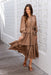 The Catiana Dress - Russet - Sparrow & Finch Boutique