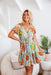 The Celina Dress - Citron Relix - Sparrow & Finch Boutique