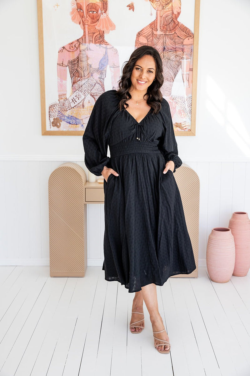 The Cheyenne Dress - Black