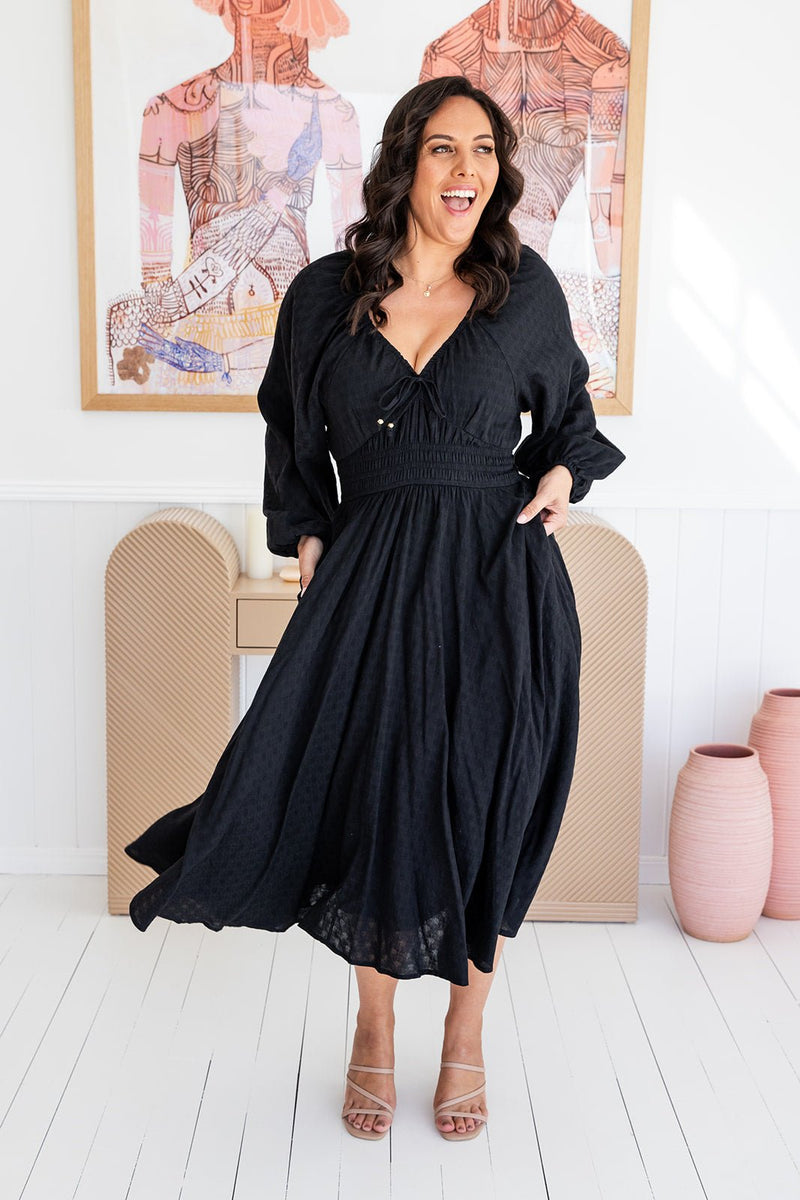 The Cheyenne Dress - Black
