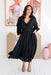 The Cheyenne Dress - Black - Sparrow & Finch Boutique