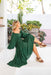 The Cheyenne Dress - Highland Green - Sparrow & Finch Boutique