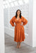 The Cheyenne Dress - Rust - Sparrow & Finch Boutique