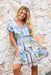 The Chiara Dress - Paros Palms - Sparrow & Finch Boutique