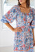 The Cindy Dress - Blue Hibiscus - Sparrow & Finch Boutique