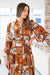 The Clio Dress - Cocoa Cabana - Sparrow & Finch Boutique
