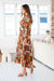 The Clio Dress - Cocoa Cabana - Sparrow & Finch Boutique