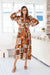 The Clio Dress - Cocoa Cabana - Sparrow & Finch Boutique