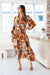 The Clio Dress - Cocoa Cabana - Sparrow & Finch Boutique