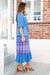 The Colette Dress - Lunar Blue - Sparrow & Finch Boutique