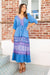 The Colette Dress - Lunar Blue - Sparrow & Finch Boutique