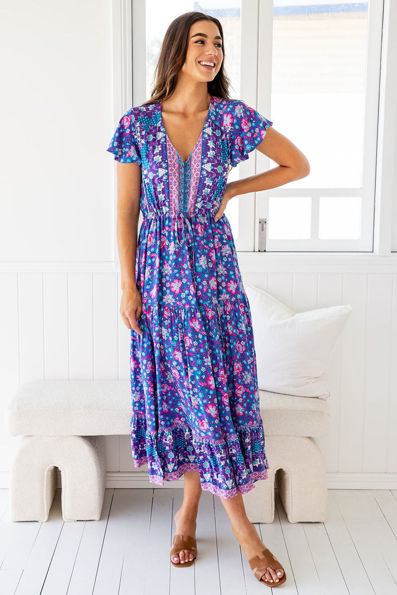 The Cora Maxi Dress - Galaxy Dreams