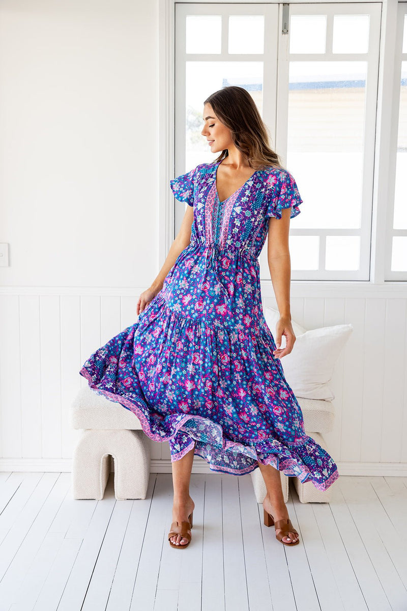 The Cora Maxi Dress - Galaxy Dreams