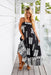 The Cosima Dress - Dark Floralis - Sparrow & Finch Boutique