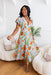 The Delita Dress - Citron Relix - Sparrow & Finch Boutique