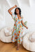 The Delita Dress - Citron Relix - Sparrow & Finch Boutique