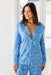 The Delvina Blazer - Blue Orchard - Sparrow & Finch Boutique