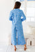 The Delvina Blazer - Blue Orchard - Sparrow & Finch Boutique