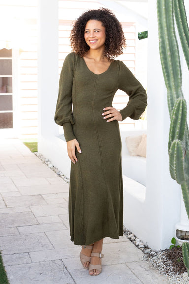 The Devi Knit - Moss - Sparrow & Finch Boutique