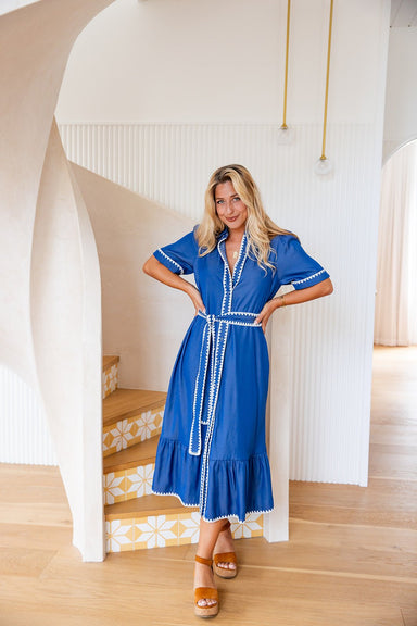 The Divinus Dress - Denim - Sparrow & Finch Boutique