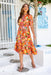 The Divinus Dress - Sunset Tropics - Sparrow & Finch Boutique