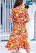 The Divinus Dress - Sunset Tropics - Sparrow & Finch Boutique