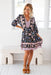 The Elvira Dress - Dark Garden - Sparrow & Finch Boutique