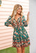 The Elvira Dress - Regal Green - Sparrow & Finch Boutique