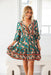 The Elvira Dress - Regal Green - Sparrow & Finch Boutique