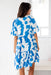 The Emerson Dress - Blue Henri - Sparrow & Finch Boutique