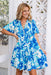 The Emerson Dress - Groovy Blue - Sparrow & Finch Boutique
