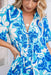 The Emerson Dress - Groovy Blue - Sparrow & Finch Boutique