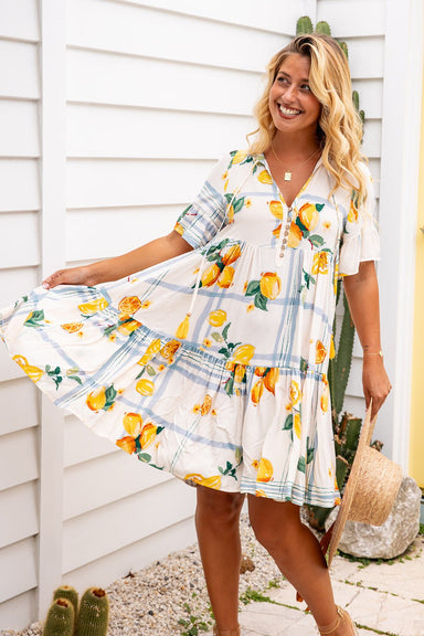 The Emerson Dress - Sweet Lemon - Sparrow & Finch Boutique
